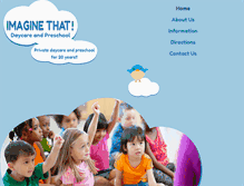 Tablet Screenshot of imaginethat.info